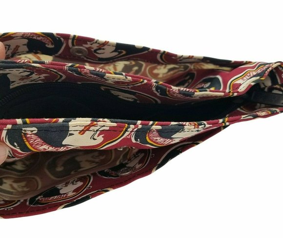 FSU Florida State Handbag Small Tote Cross Body Purse Broad Bay Seminoles - Picture 3 of 6